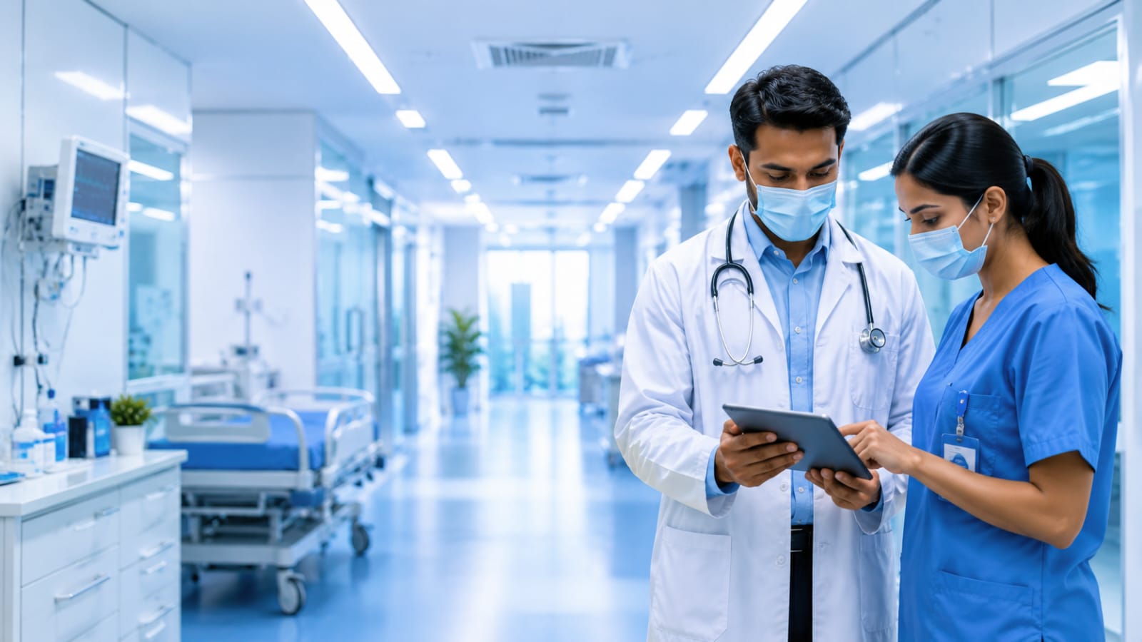 Healthcare professionals using TriUtensils Kit