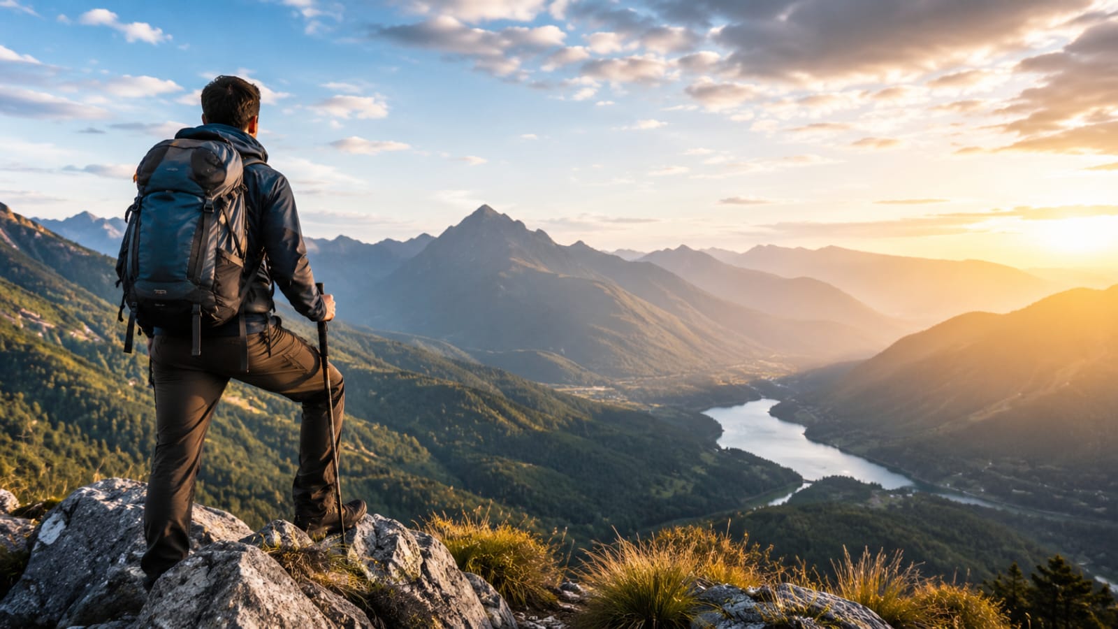 Outdoor adventurers using TriUtensils Kit